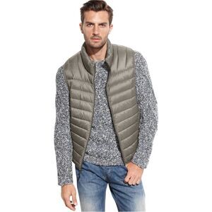 Hawke & Co. Mens Brooklyner 2.0 Prima Loft Packable Quilted Vest, NWT
